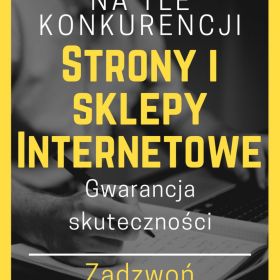 Strona od 280 zł miesięcznie, sklep Internetowy od 480 zł