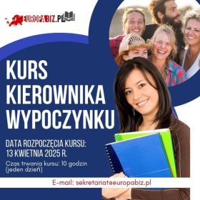 13 kwietnia: kurs kierownika wypoczynku